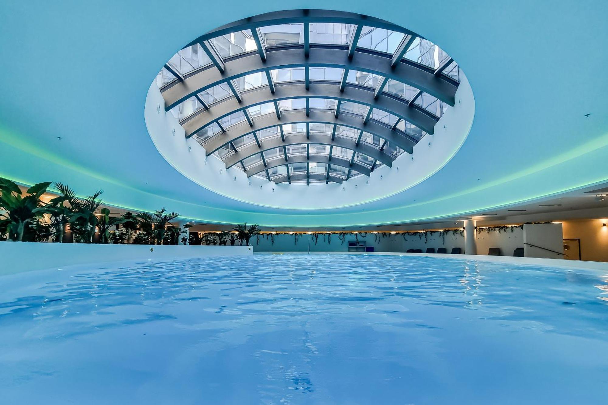 Hanza Tower Apartment No. 524 - Swimming Pool, Jacuzzi, Balcony Stettin Eksteriør billede